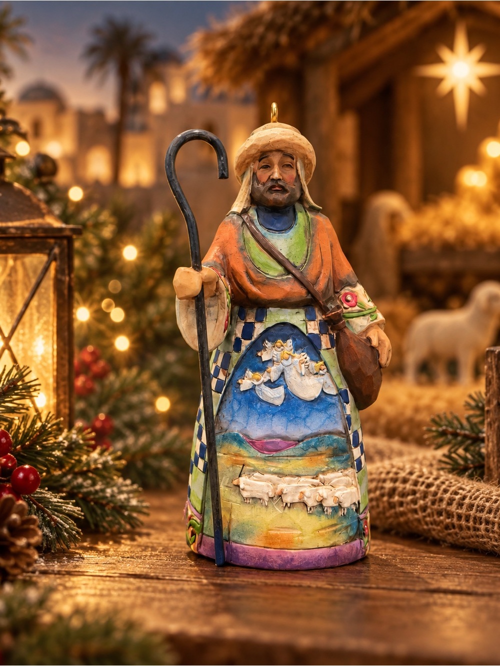 Jim Shore 2007 “Replacement Shepherd”Ornament #4008797 JS118108 Nativity